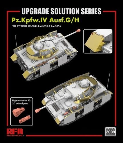 Przejdź do produktu RYE FIELD MODEL 2009 - 1:35 Pz.Kpfw.IV Ausf.G/H - Upgrade Solution