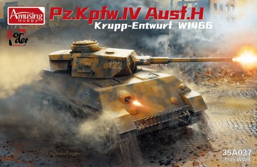 Przejdź do produktu AMUSING HOBBY 35A037 - 1:35 Pz.Kpfw.IV Ausf.H Krupp Entwurf W1466