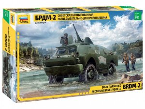 ZVEZDA 3638 - 1:35 BDRM-2 Sovied Armored Reconnaissance Vehicle