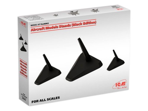 Przejdź do produktu ICM A002 - 1:48, 1:72, 1:144 Aircraft Models Stands - Black Edition