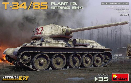 Przejdź do produktu MINIART 35294 - 1:35 T-34/85 Plant 112. Spring 1944 w/ interior
