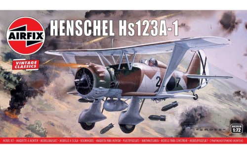 Przejdź do produktu AIRFIX 02051V - 1:72 Henschel Hs 123A-1