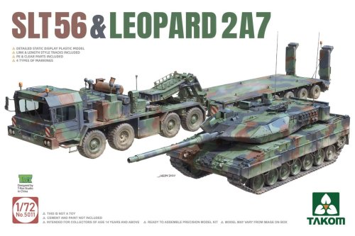 Przejdź do produktu TAKOM 5011 - 1:72 SLT56 & Leopard 2A7