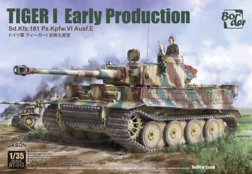 Przejdź do produktu BORDER BT010 - 1:35 Tiger I Early Production