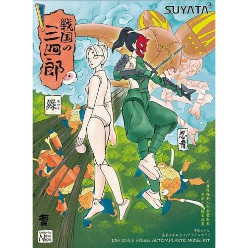 Przejdź do produktu SUYATA SNS006 - 1:24 Sannshirou from The Sengoku - Ninja Girl Midori / Prime Body