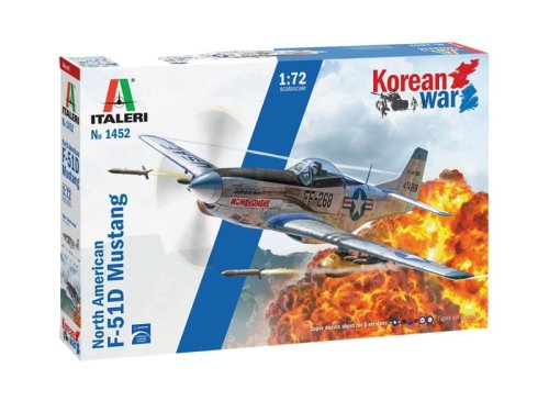 Przejdź do produktu ITALERI 1452 - 1:72 North American F-51D Mustang Korean War