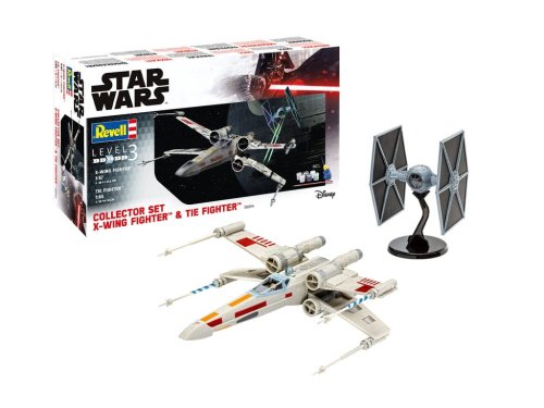 Przejdź do produktu REVELL 06054 - 1:57 & 1:65 Collector Set X-Wing Fighter & TIE Fighter