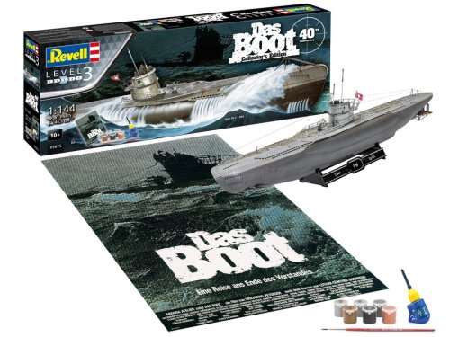Przejdź do produktu REVELL 05675 - 1:144 Das Boot Collectors Edition - 40th Anniversary