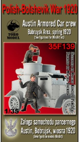 Przejdź do produktu TORO MODEL 35F139 - 1:35 Wojna Polsko-Bolszewicka 1920 - Załoga samochodu pancernego Austin