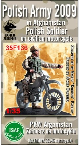 Przejdź do produktu TORO MODEL 35F136 - 1:35 PKW Afganistan - Żołnierz na motocyklu