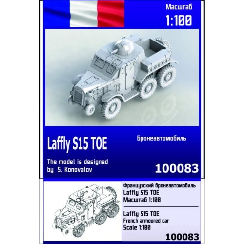 Przejdź do produktu ZEBRANO Z100-083 - 1:100 Laffly S15 TOE