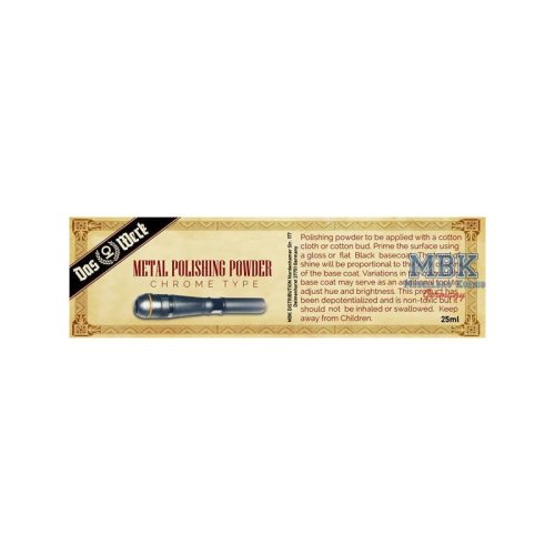 Przejdź do produktu DAS WERK DWA016 - Metal Polishing Powder Chrome Type 25 ml