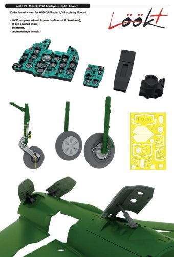 Przejdź do produktu EDUARD 644102 - 1:48 MiG-21PFM LööKplus