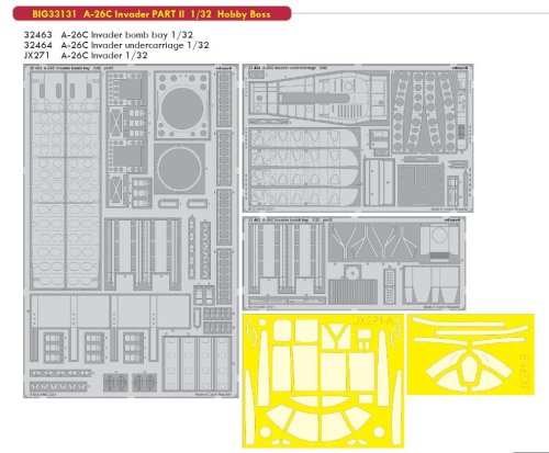 Przejdź do produktu EDUARD BIG33131 - 1:32 A-26C Invader Part II