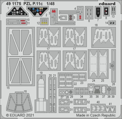 Przejdź do produktu EDUARD 491175 - 1:48 PZL P.11c