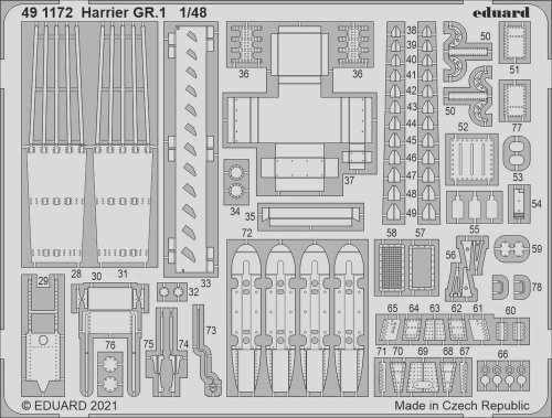 Przejdź do produktu EDUARD 491172 - 1:48 Harrier GR.1