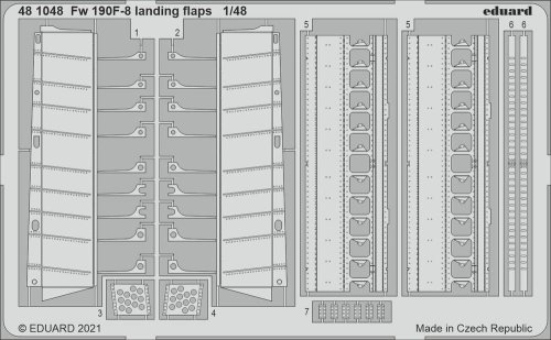 Przejdź do produktu EDUARD 481048 - 1:48 Fw 190F-8 landing flaps
