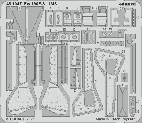 Przejdź do produktu EDUARD 481047 - 1:48 Fw 190F-8