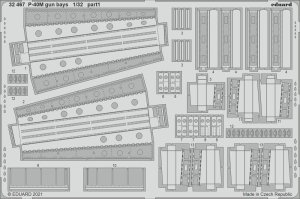 EDUARD 32467 - 1:32 P-40M gun bays