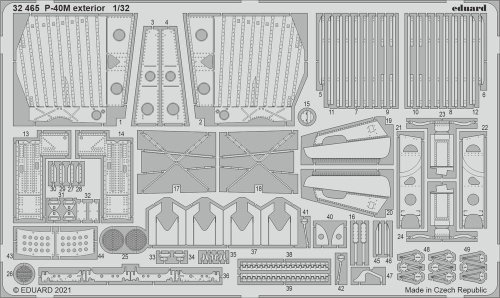 Przejdź do produktu EDUARD 32465 - 1:32 P-40M exterior