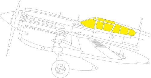 Przejdź do produktu EDUARD JX276 - 1:32 P-40M TFace