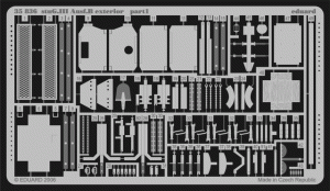 EDUARD 35836 - 1:35 StuG.III Ausf.B exterior