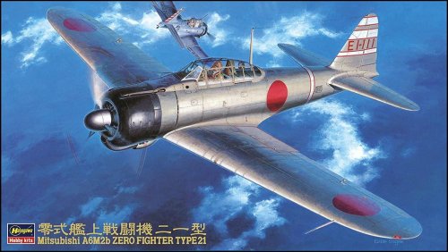 Przejdź do produktu HASEGAWA JT43 09143 - 1:48 Mitsubishi A6M2b Zero Fighter Type 21