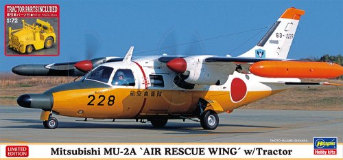 Przejdź do produktu HASEGAWA 02361 - 1:72 Mitsubishi MU-2A Air Rescue Wing w/Tractor