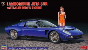HASEGAWA 20472 - 1:24 Lamborghini Jota SVR w/Italian Girl's Figure