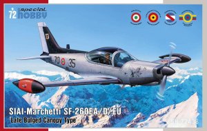 SPECIAL HOBBY 72433 - 1:72 SIAI-Marchetti SF-260EA/D/EU Late Bulged Canopy Type