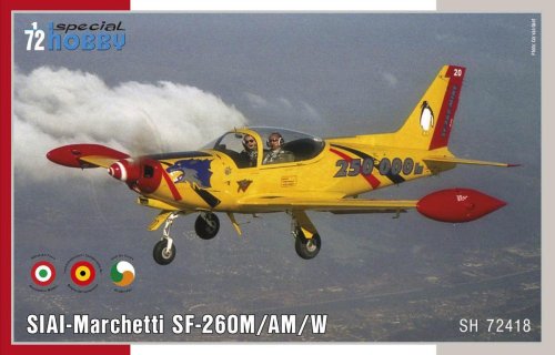 Przejdź do produktu SPECIAL HOBBY 72418 - 1:72 SIAI-Marchetti SF-260M/AM/W