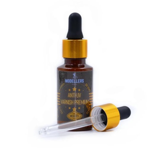 Przejdź do produktu MODELLERS WORLD MWV003 - Anti-UV Varnish Premium gloss - lakier bezbarwny błyszczący 30ml