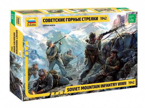 Przejdź do produktu ZVEZDA 3606 - 1:35 Soviet Mountain Infantry WWII
