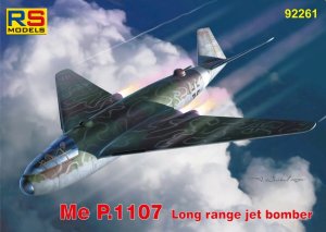RS MODELS 92261 - 1:72 Messerschmitt Me P.1107 Long range jet bomber