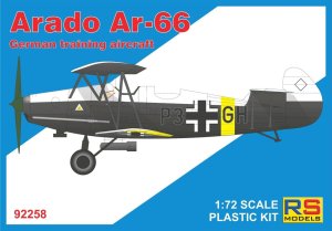 RS MODELS 92258 - 1:72 Arado Ar-66