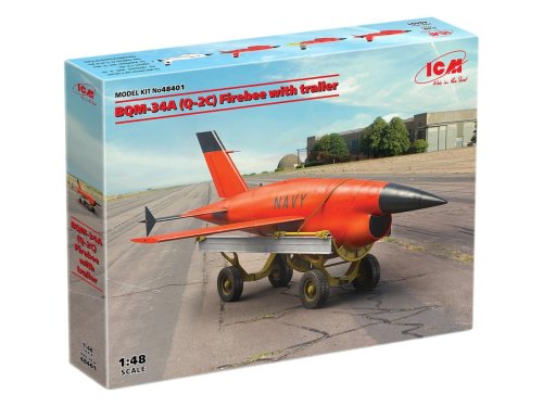 Przejdź do produktu ICM 48401 - 1:48 BQM-34A (Q-2C) Firebee with trailer