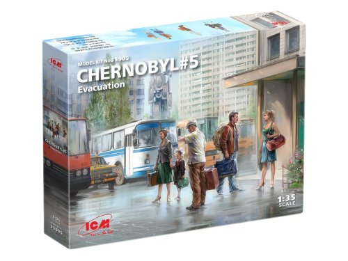 Przejdź do produktu ICM 35905 - 1:35 Chernobyl#5. Evacuation (4 adults, 1 child and luggage)