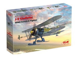 ICM 32044 - 1:32 J-8 Gladiator WWII Swedish Fighter