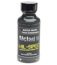 Przejdź do produktu ALCLAD E250 - Farba Panzer Schwartzgrau 30ml