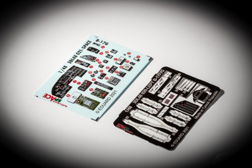 Przejdź do produktu EDUARD 3DL48021 - 1:48 B-17G - Space 3D Decals + PE