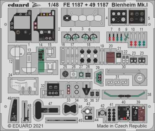 Przejdź do produktu Eduard FE1187 - 1:48 Blenheim Mk.I