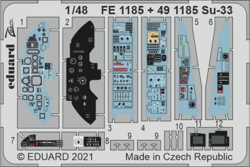 Przejdź do produktu EDUARD FE1185 - 1:48 Su-33