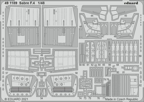 Przejdź do produktu EDUARD 491189 - 1:48 Sabre F.4
