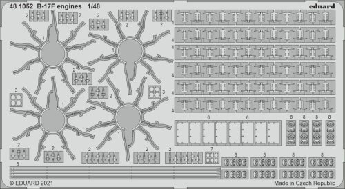 Przejdź do produktu EDUARD 481052 - 1:48 B-17F engines