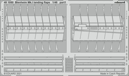 Przejdź do produktu EDUARD 481050 - 1:48 Blenheim Mk.I landing flaps