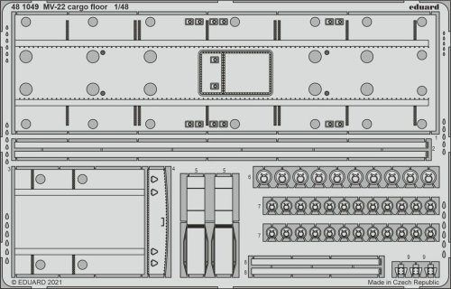 Przejdź do produktu EDUARD 481049 - 1:48 MV-22 cargo floor
