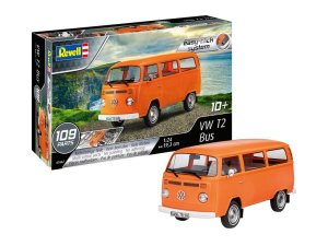 REVELL 07667 - 1:24 Volkswagen Transporter T2 Bus - Easy Click