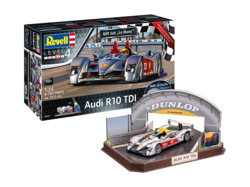 Przejdź do produktu REVELL 05682 - 1:24 Audi R10 TDI LeMans + 3D Puzzle