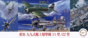 FUJIMI 723334 - 1:72 C-39 Aichi Type 99 Carrier Dive Bomber Model 11/22