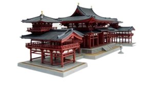 FUJIMI 500522 - 1:150 Temple-8 Hoh-oh-do 2005 World Culture Heritage